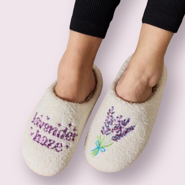 Lavender Haze Slippers - House of Barvity