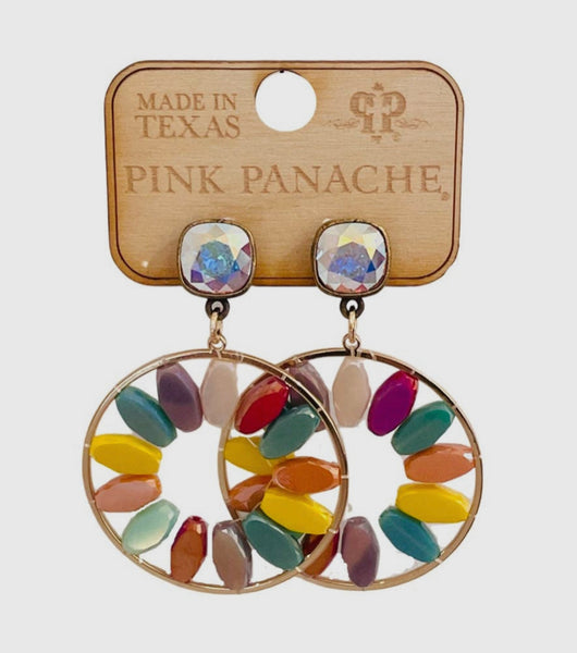 Colorful Bead Earrings - House of Barvity