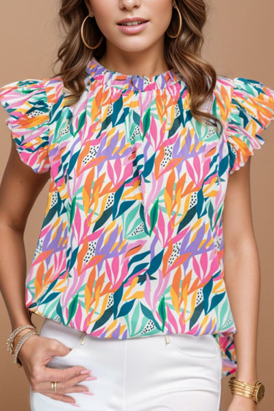 The Tropics Blouse - House of Barvity