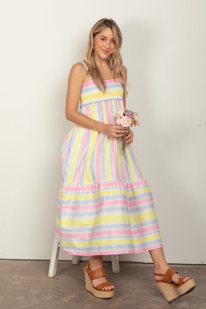 Sorbet Midi Dress - House of Barvity