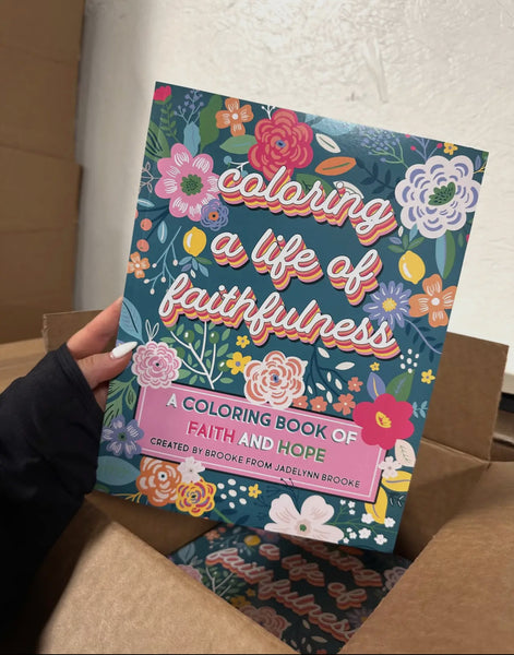 Coloring a Life of Faithfulness - House of Barvity