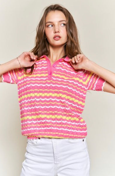 Wave Sweater Top - House of Barvity