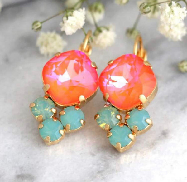Cotton Candy Earrings - House of Barvity