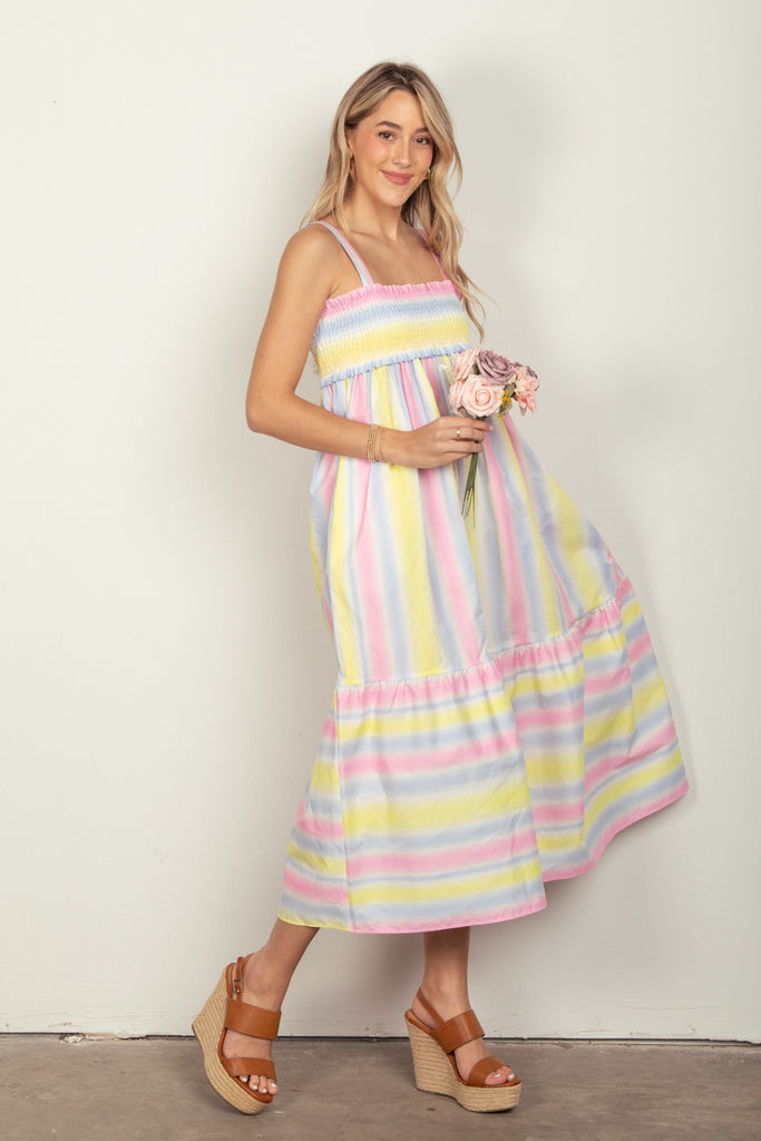 Sorbet Midi Dress - House of Barvity