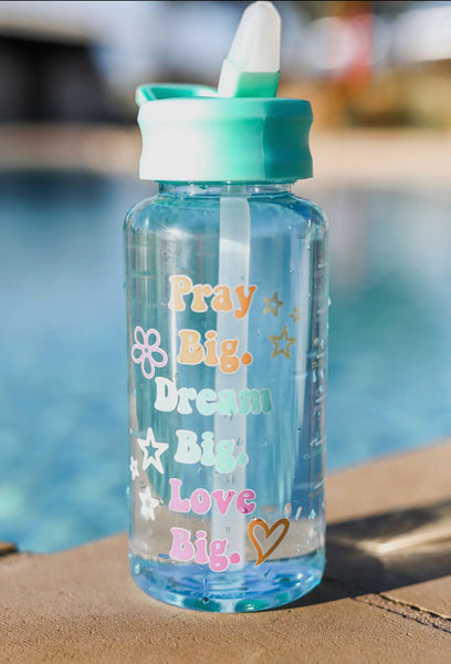 Pray, Love, Dream Water Bottle - House of Barvity