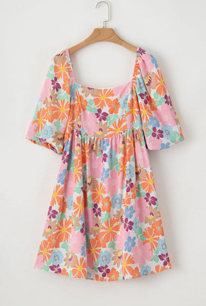 Dainty Floral Dress - House of Barvity