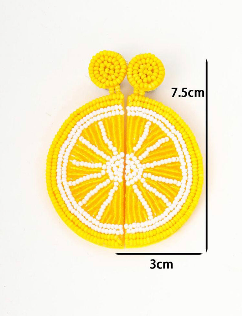 Lemon Earrings - House of Barvity