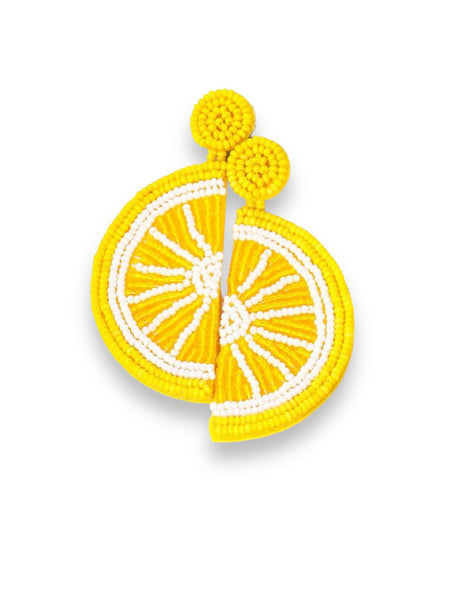 Lemon Earrings - House of Barvity