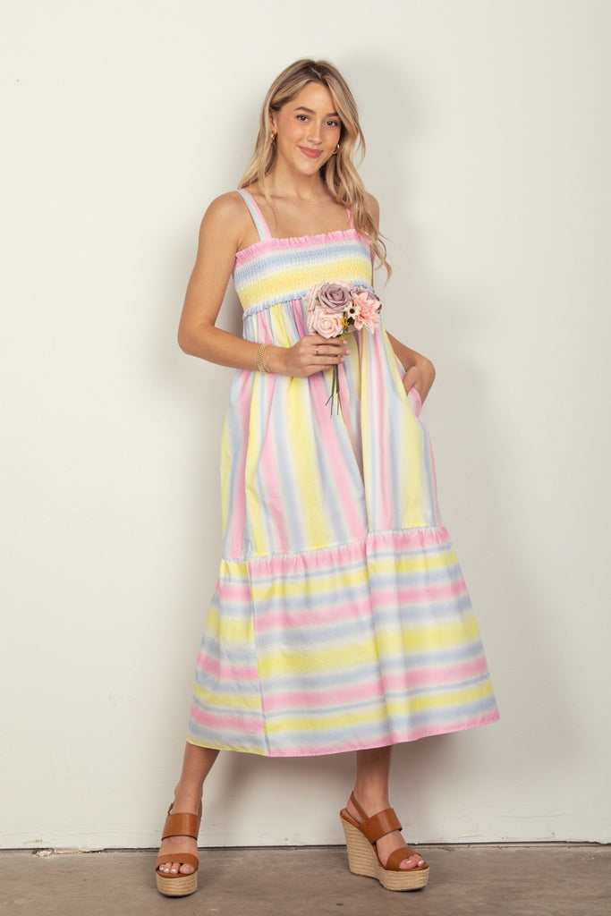 Sorbet Midi Dress - House of Barvity