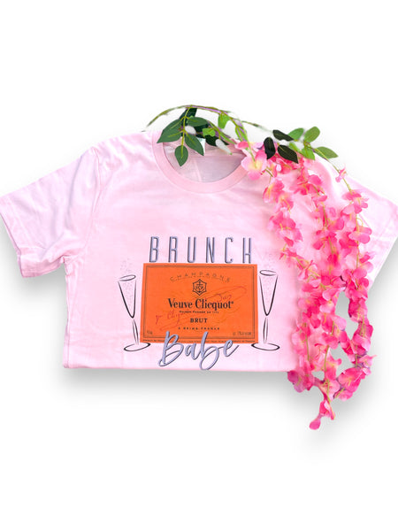 Pinky Brunch Babe Tee - House of Barvity