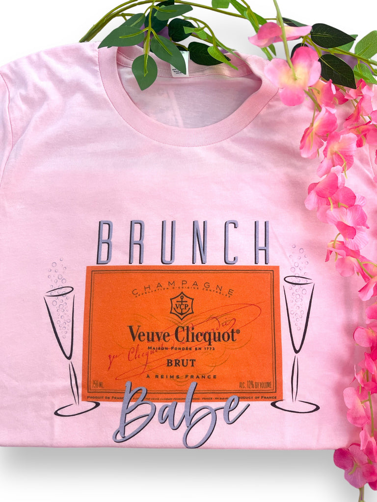 Pinky Brunch Babe Tee - House of Barvity