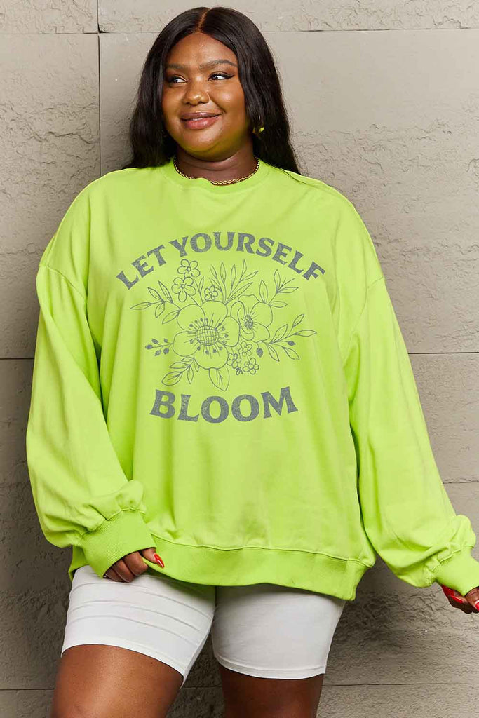 Let Yourself Bloom Sweatshirt - House of Barvity