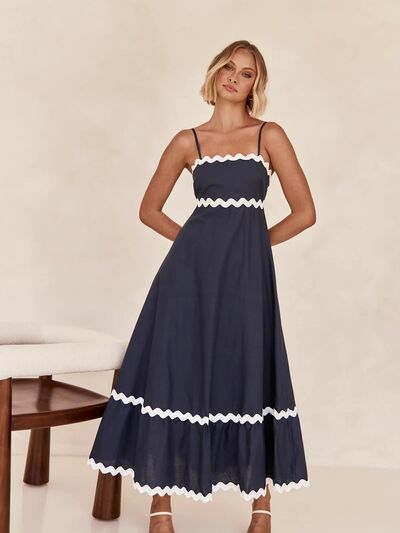 Spaghetti Strap Maxi Dress - House of Barvity