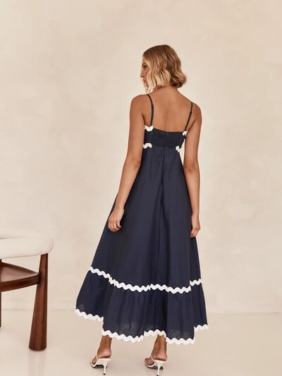 Spaghetti Strap Maxi Dress - House of Barvity