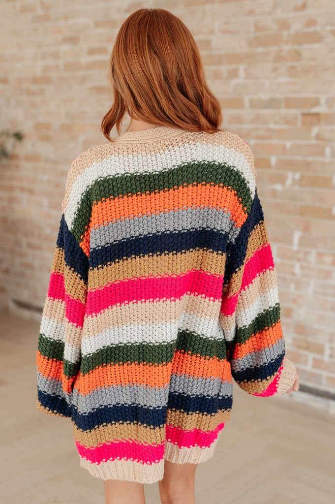 Life in Technicolor Knit Cardigan - House of Barvity