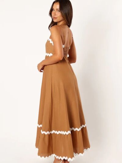 Spaghetti Strap Maxi Dress - House of Barvity