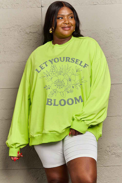 Let Yourself Bloom Sweatshirt - House of Barvity