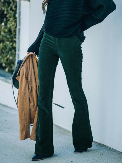 High Waist Bootcut Pants - House of Barvity